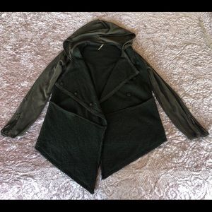 Free People Hooded Cardigan